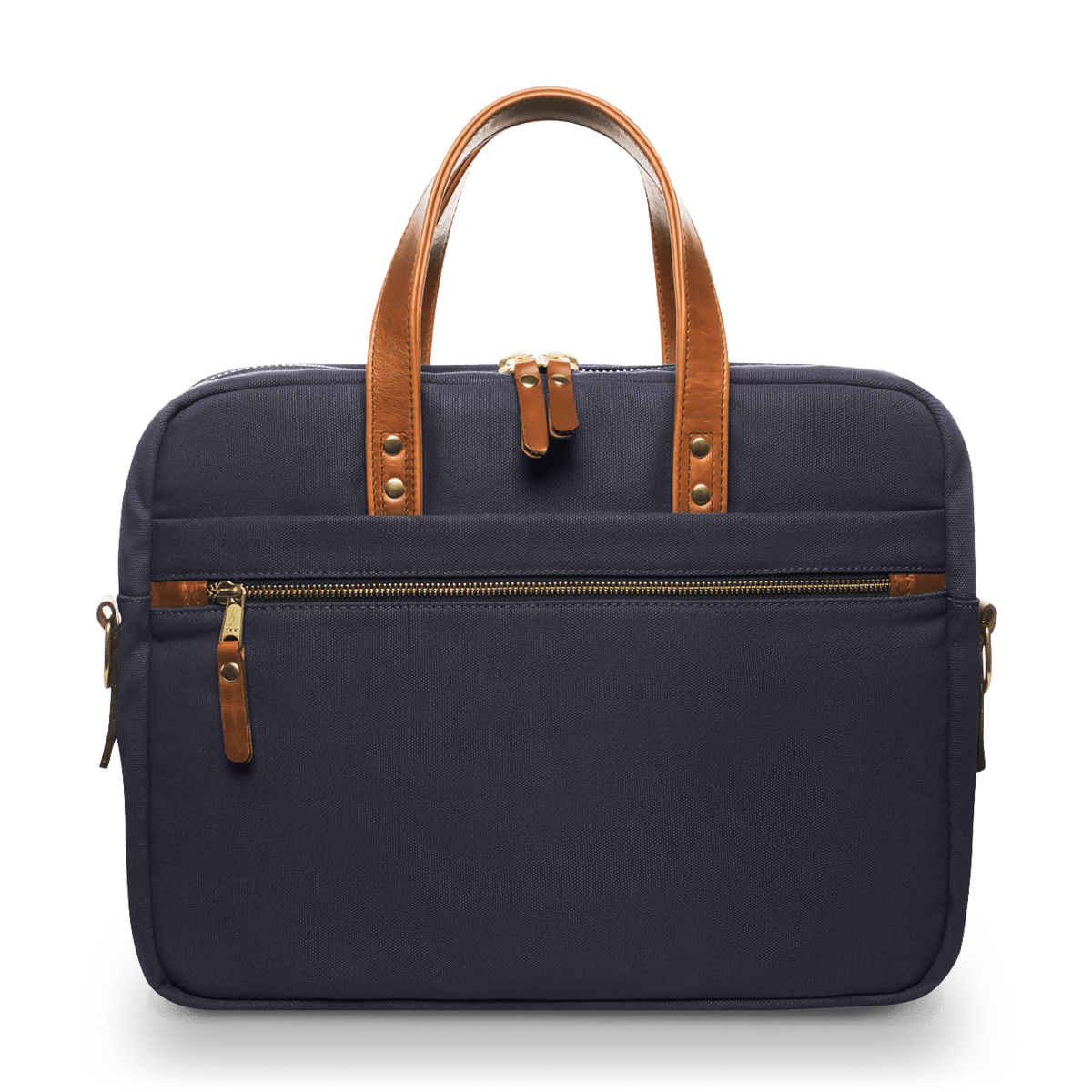 Canvas Laptop Bag - Navy Blue