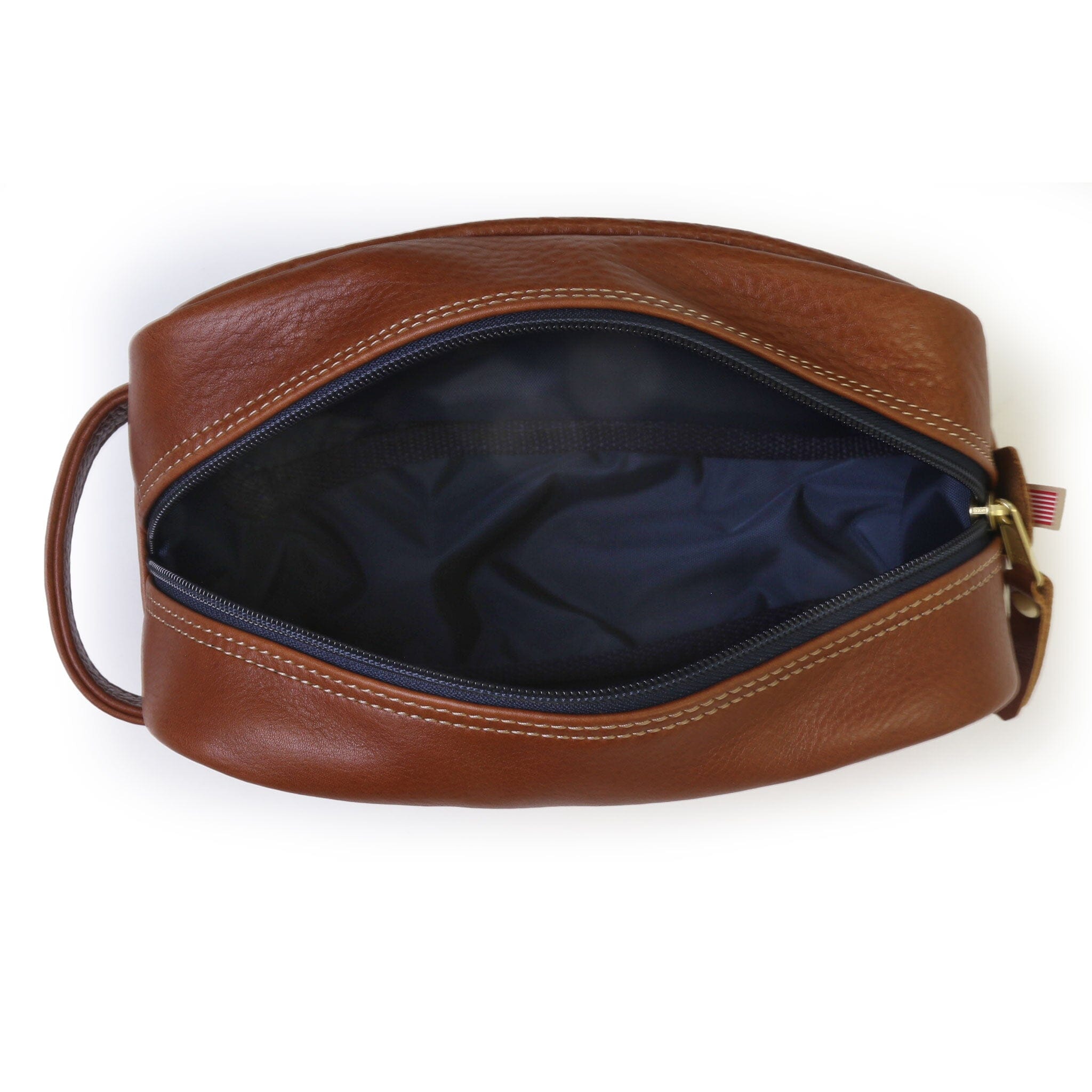 Chestnut Leather Bag – Travel Toiletry Organizer, Classic Leather Carry By Hudson Sutler Chestnut Leather Bag – Travel Toiletry Organizer, Classic Leather Carry By Hudson Sutler