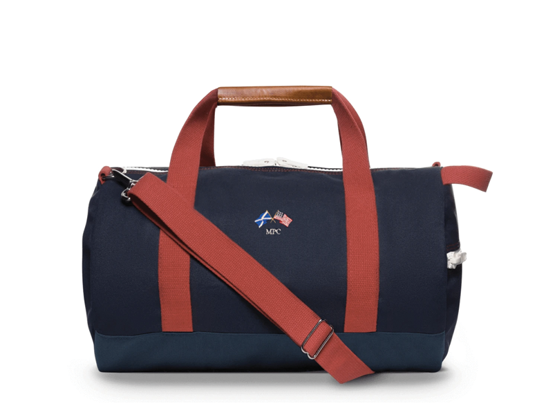 Duffel - Navy/Red