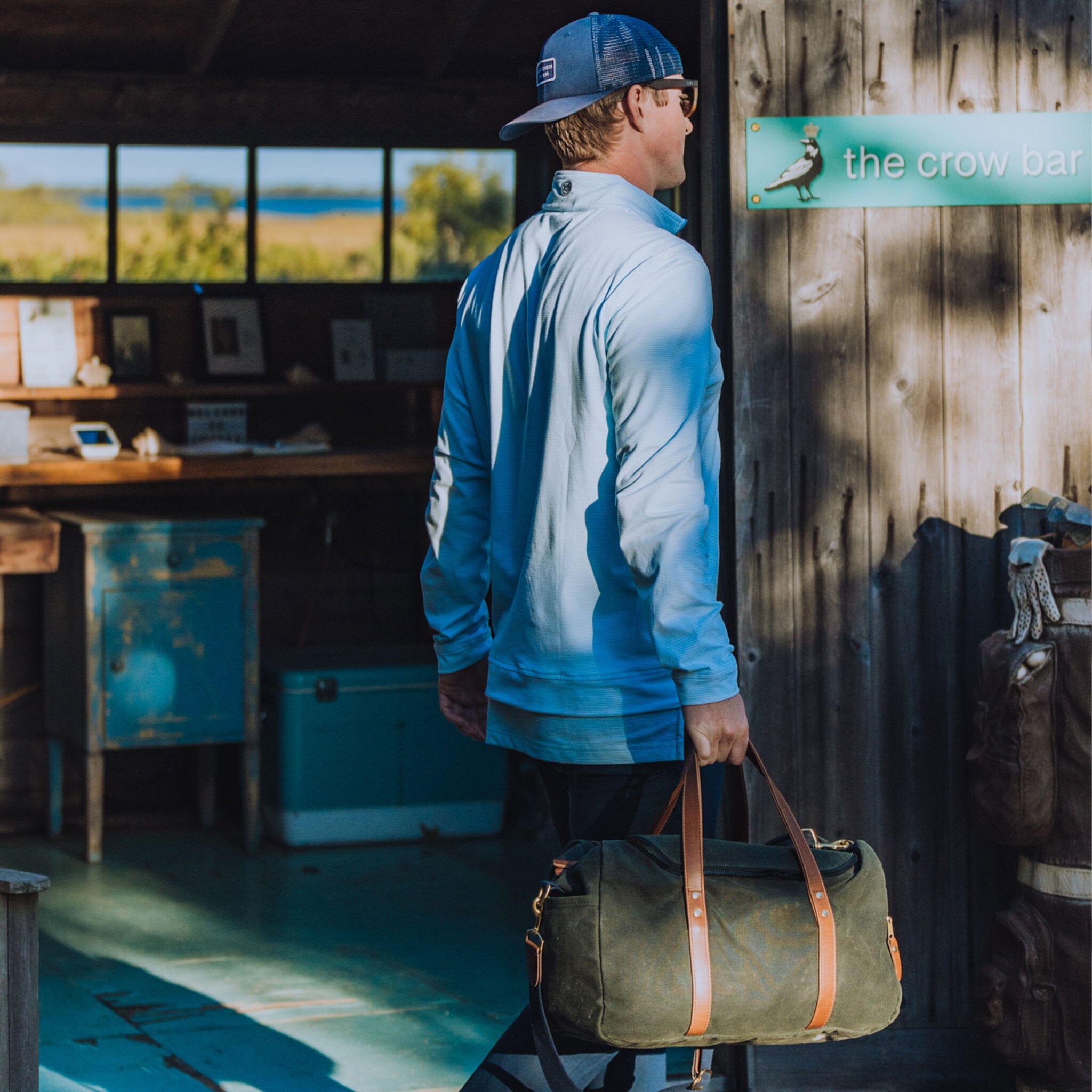 Medium Everyday Travel Bag | Heritage Commuter Duffel | Hudson Sutler
