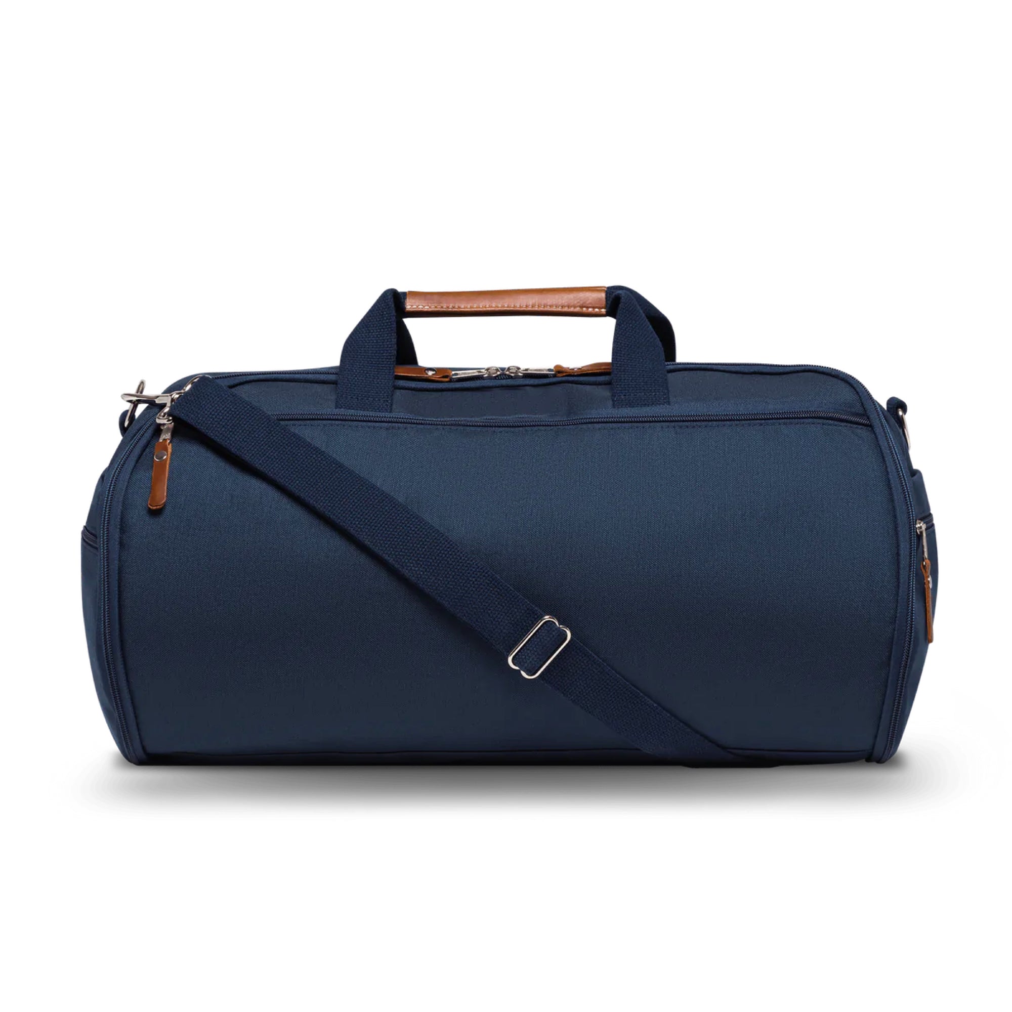 Large Navy Canvas Garment Duffel Bag | Hudson Sutler