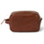 All Leather Toiletry Bag - Chestnut