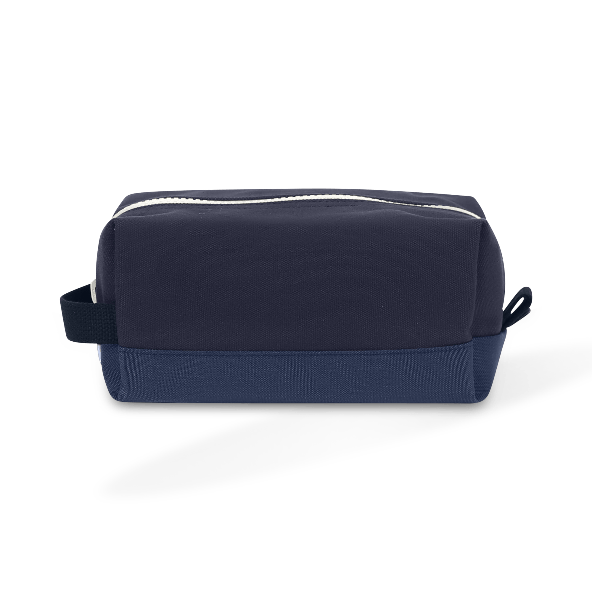 canvas travel toiletry bag Navy Blue Toiletry Bag | Travel Ditty Bag