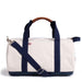 Medium Chatham Duffel Bag- Natural/Navy