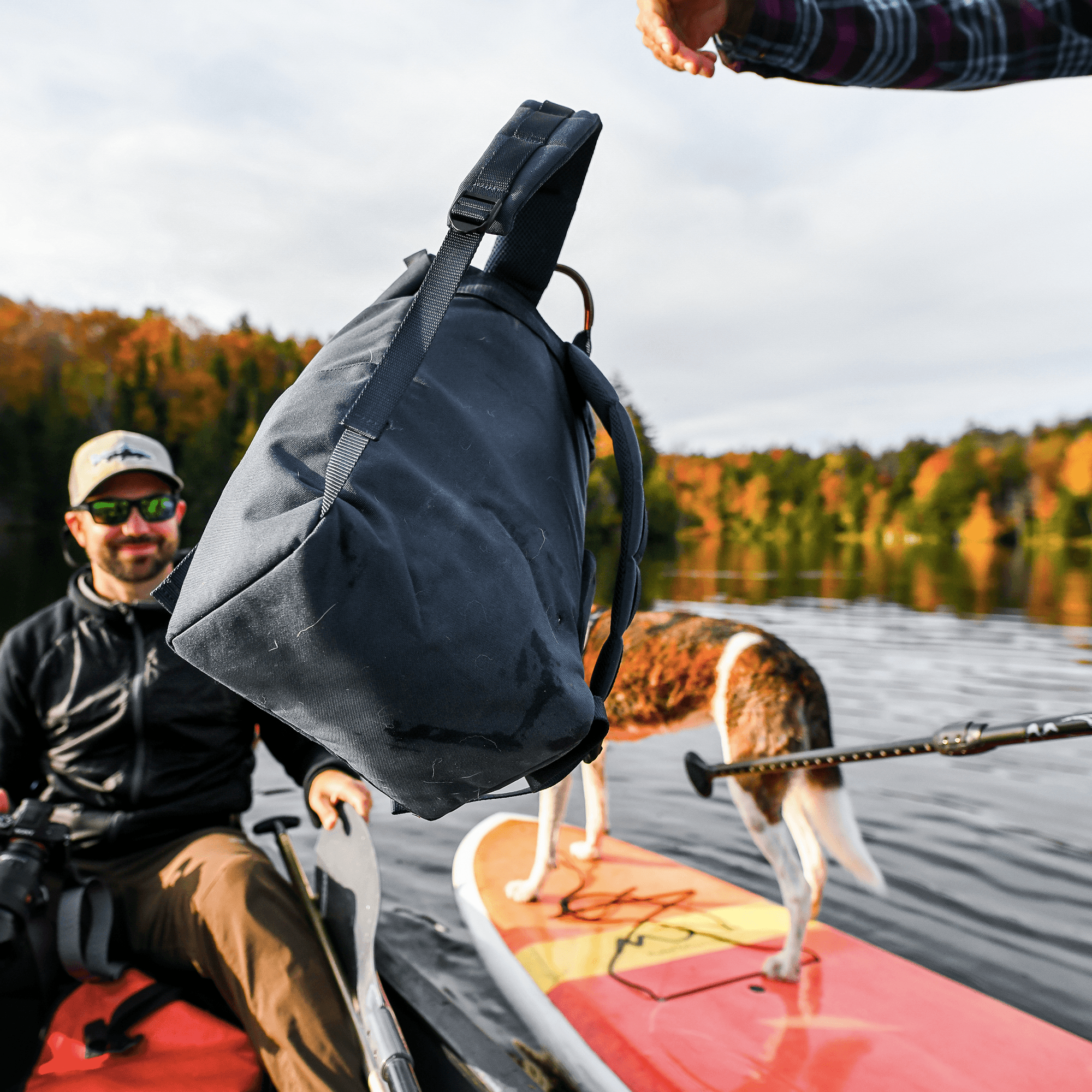 Nylon Backpack with Built In Cooler | Hudson Sutler