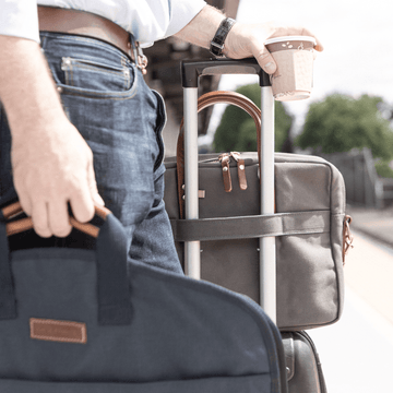 Medium Everyday Travel Bag | Grey Gym Bag | Hudson Sutler