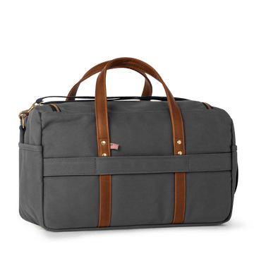 Heritage Commuter Duffel - Charcoal Grey - Hudson Sutler - Made in USA