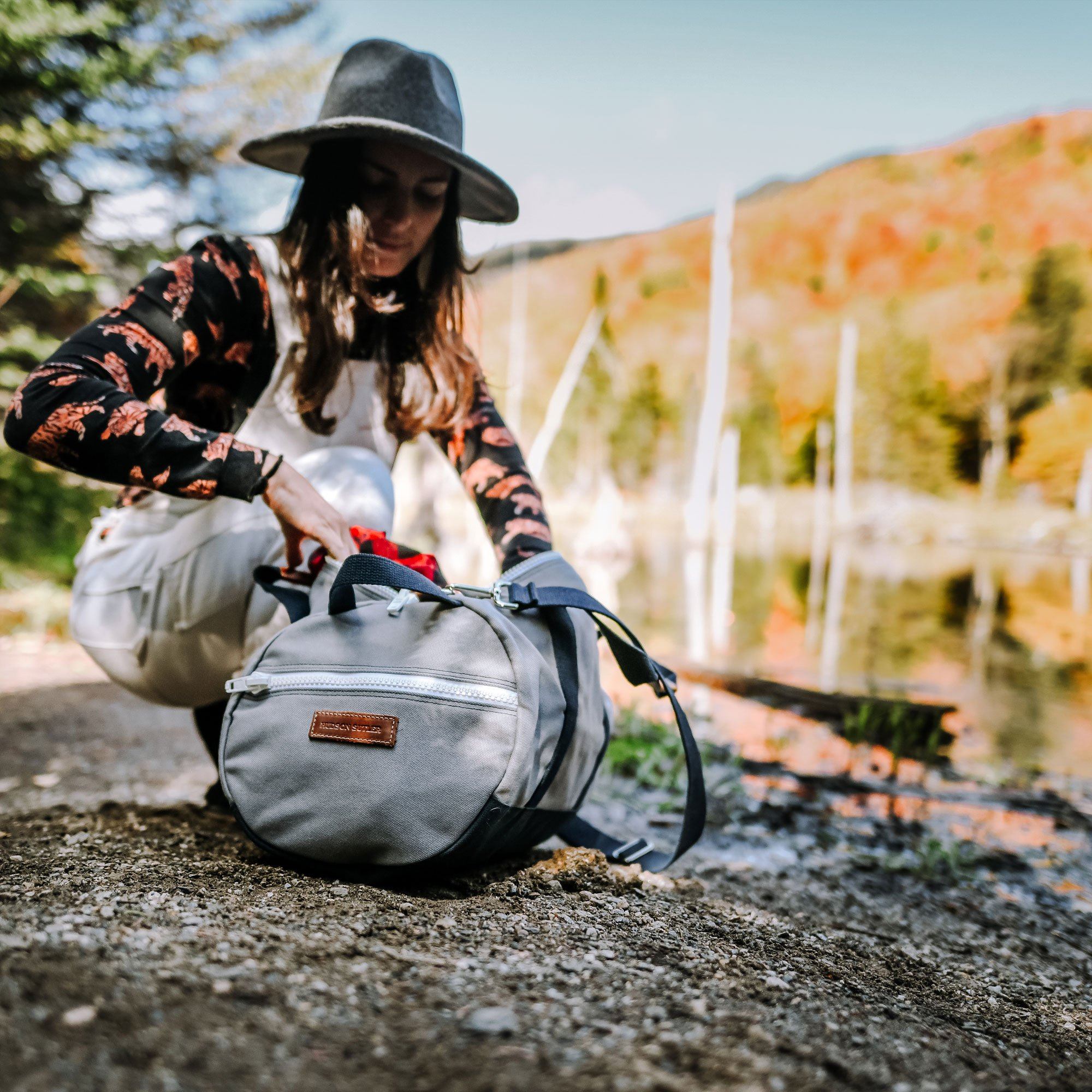Large Chatham Duffel | Canvas Barrel Duffel | Hudson Sutler